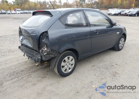 2009 Hyundai Accent Gs z USA, uszkodzony, nr VIN KMHCM36C19U110710